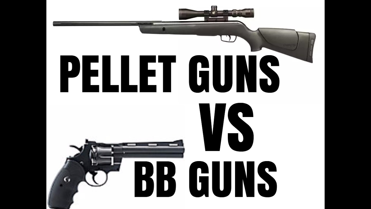 Pellet Guns VS BB Guns - YouTube