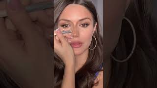 nose contouring tutorial.😍😍 #makeup #makeuptutorial #contour #highlight #face #m