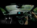 gr yaris uphill drive footcam