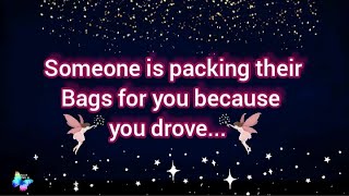 🌸Someone is packing their bags because you drove