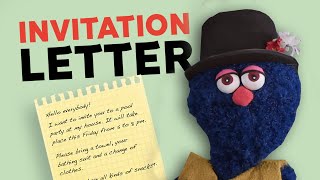 ποΈ How to write an INVITATION LETTERπ€ Greetings and farewells in English for Kids