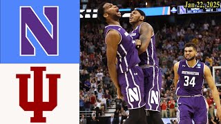 Indiana vs. Northwestern | Full game Final | Men's College Basketball | Jan 22, 2025