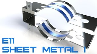 E11 SolidWorks 2016 Sheet Metal I Tutorial