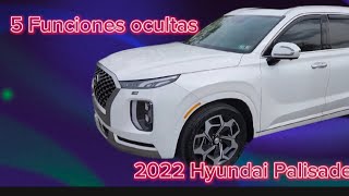 5 Funciones Ocultas En La Hyundai Palisade 2022.