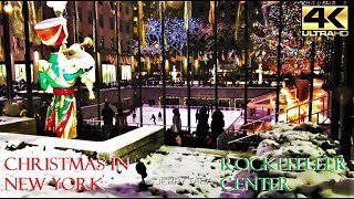 USA 🔴 New York - Rockefeller Center Skate Rink | It's the Most Wonderful Time of the Year 🎅🏼