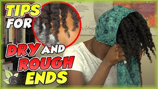 Why your ENDS are always DRY and ROUGH + How to fix it