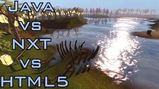 Runescape New NXT Client Comparison - Java vs HTML5 vs NXT
