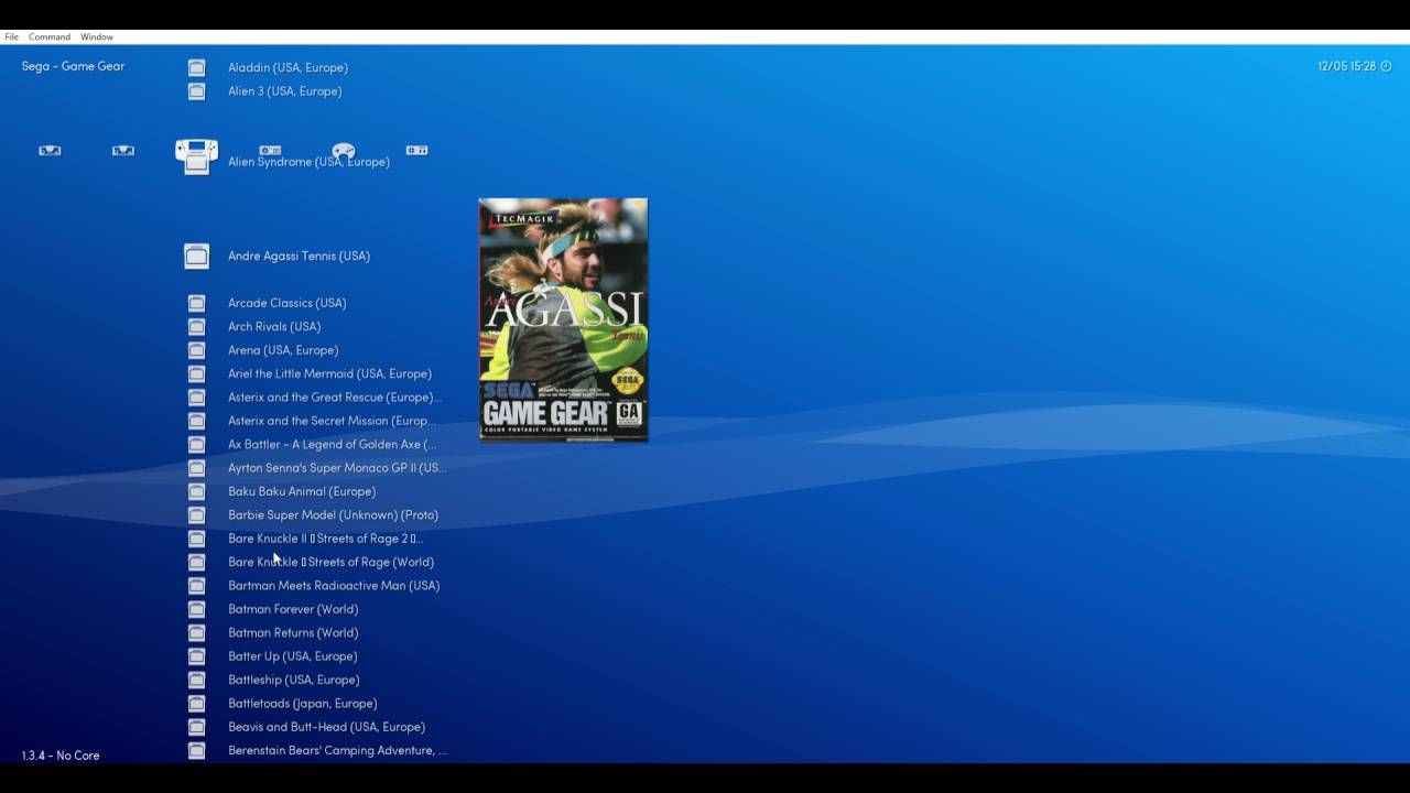 Pc Retroarch Gui Youtube