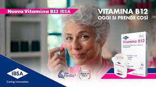 Vitamina B12 IBSA | Oggi si prende così