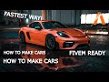 How To Make a Car Fivem Ready | Addon Cars | 2023