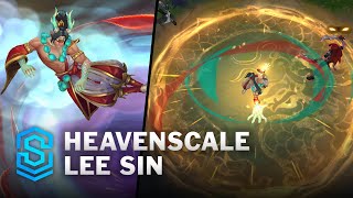 Heavenscale Lee Sin Skin Spotlight - Pre-Release - PBE Preview - League of Legends