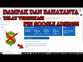 DAMPAK DAN BAHAYANYA TELAT VERIFIKASI PIN GOOGLE ADSENSE