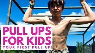How to do your first pull up for kids
