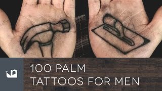 100 Palm Tattoos For Men