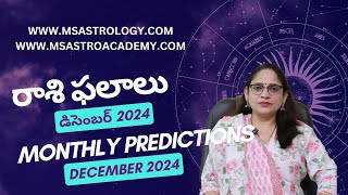 December 2024 Monthly Predictions. #MSAstrology #MSAstroacademy #monthlyhoroscope #december2024