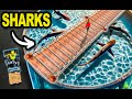 Building A Giant Bridge Over Our 25ft Shark Tank!