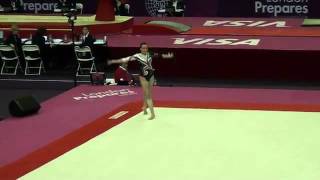 Ana Lago FX olympic test 2012
