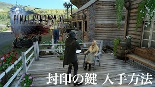 【FFXV】ダンジョンの封印の鍵 入手方法！(字幕あり)