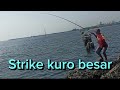 Mancing kuro dan baronangndi polairud #mancing #aguspakkail