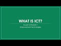Techno - Module 1 - Introduction to ICT