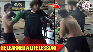 Bad Guy HUMBLED in Boxing Gym... Is this Social Justice?