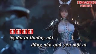 Karaoke Như lời đồn - Chuẩn Beat - Tone Nữ