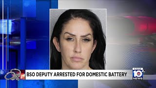 BSO deputy arrested, facing felony charge out of Palm Beach County