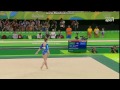 Aliya Mustafina RUS Fx AA Olympics Rio 2016