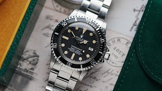 Rolex 1680 Submariner Creamy Patina Untouched | Unboxing