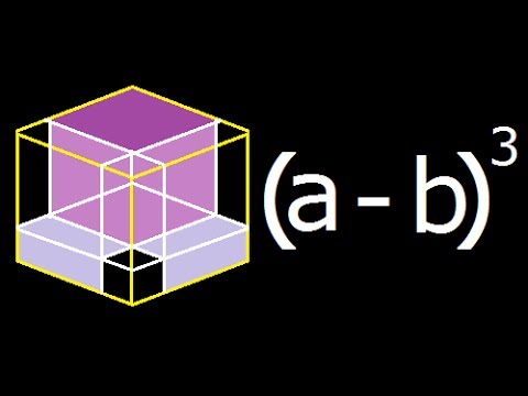 A Minus B Cube Or A Minus B Whole Cube - (a - B)^3 - Geometric ...