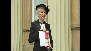 Actress Julie Walters awarded Damehood at Buckingham Palace