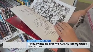Douglas County Libraries votes unanimously to uphold 4 books with LGBTQ themes in collection