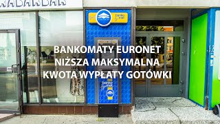 💸 Bankomaty Euronet: Niższa maksymalna kwota wypłaty gotówki 💸