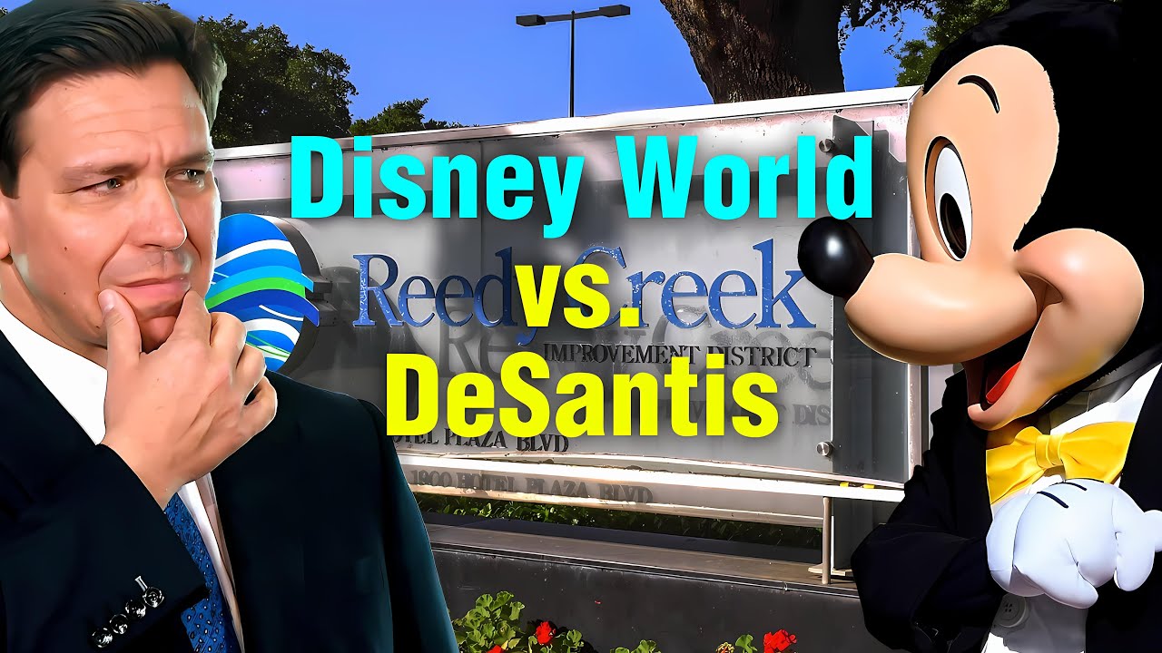 Disney's Legal Battle DeSantis Blocks Their Bold Move! - YouTube