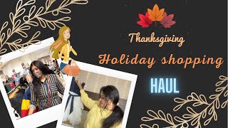 Thanksgiving VLOG || Shopping and Haul || Telugu Vlogs from USA
