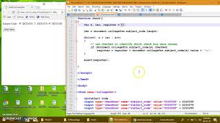 Lesson 10 JavaScript with Checkboxes