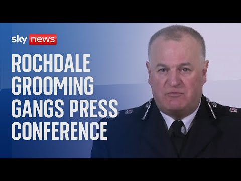 In full: Rochdale grooming gangs press conference