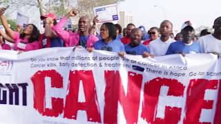 Dr. Joe Okei-Odumakin led the 2018 World Cancer Day in Abuja