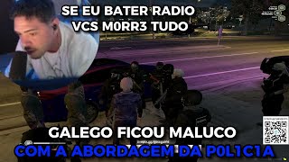 GALEGO FICOU MALUCO COM A ABORDAGEM DO P0L1C1A