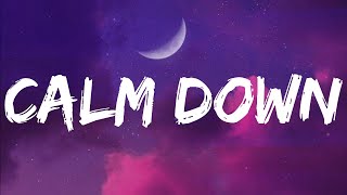 Download Mp3 Rema, Selena Gomez - Calm Down (Lyrics)