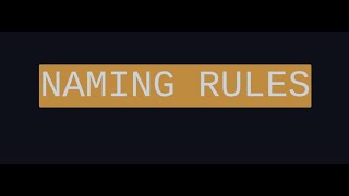 10.Go Programming for Beginners: Go Variable Naming Rules