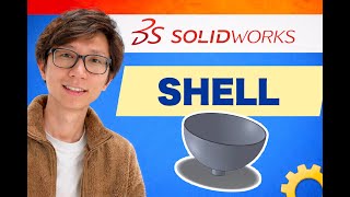 SolidWorks Revolve and Shell Features Explained: Bowl