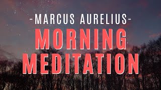 Listen to this Every Morning! Meditations 2:1 by Marcus Aurelius