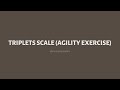 triplets scale agility exercise mc music studios