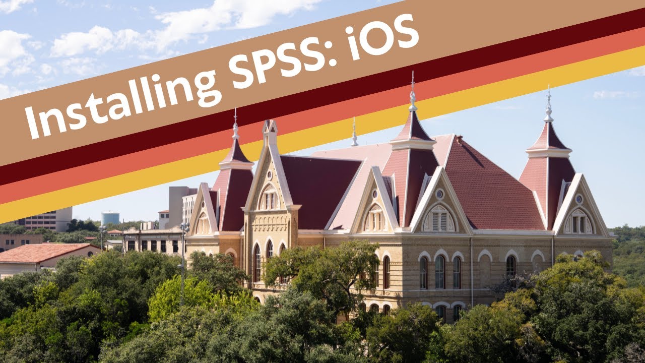 Installing Spss Ios Youtube
