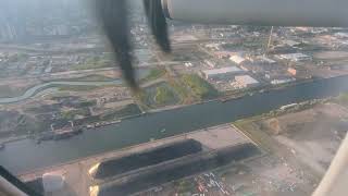 Flyover the Port Lands in Toronto