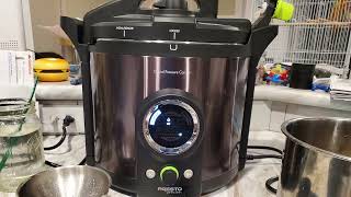 Presto 12 Qt Electric Pressure Canner Review - Canning Made Simple!