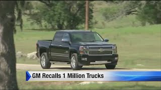 GM recalls 1 million trucks