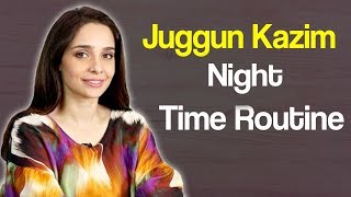 Juggun Kazim Night Time Routine | Juggun Kazim | Desi Tv