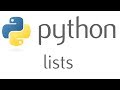 Python Tutorial: Lists